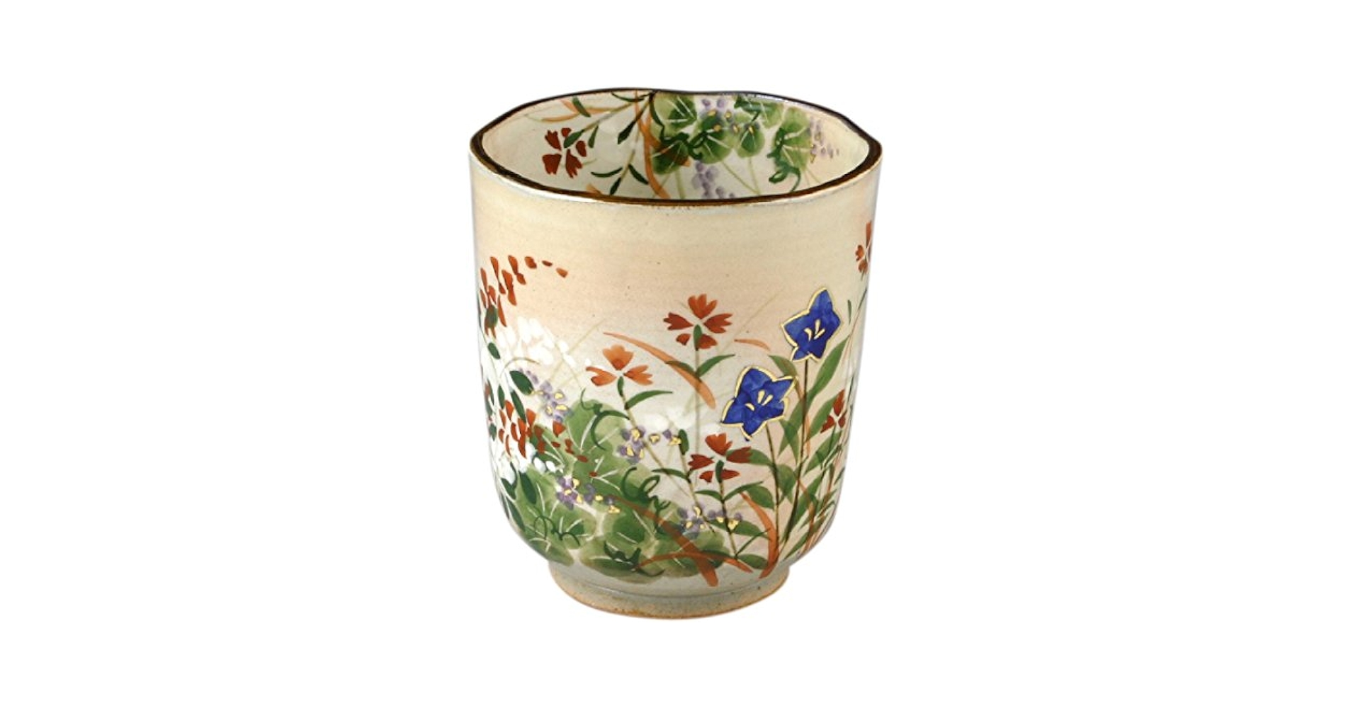 Amazon.com: Kyoto Ware USH855-09 Kiyomizu Ware Flower